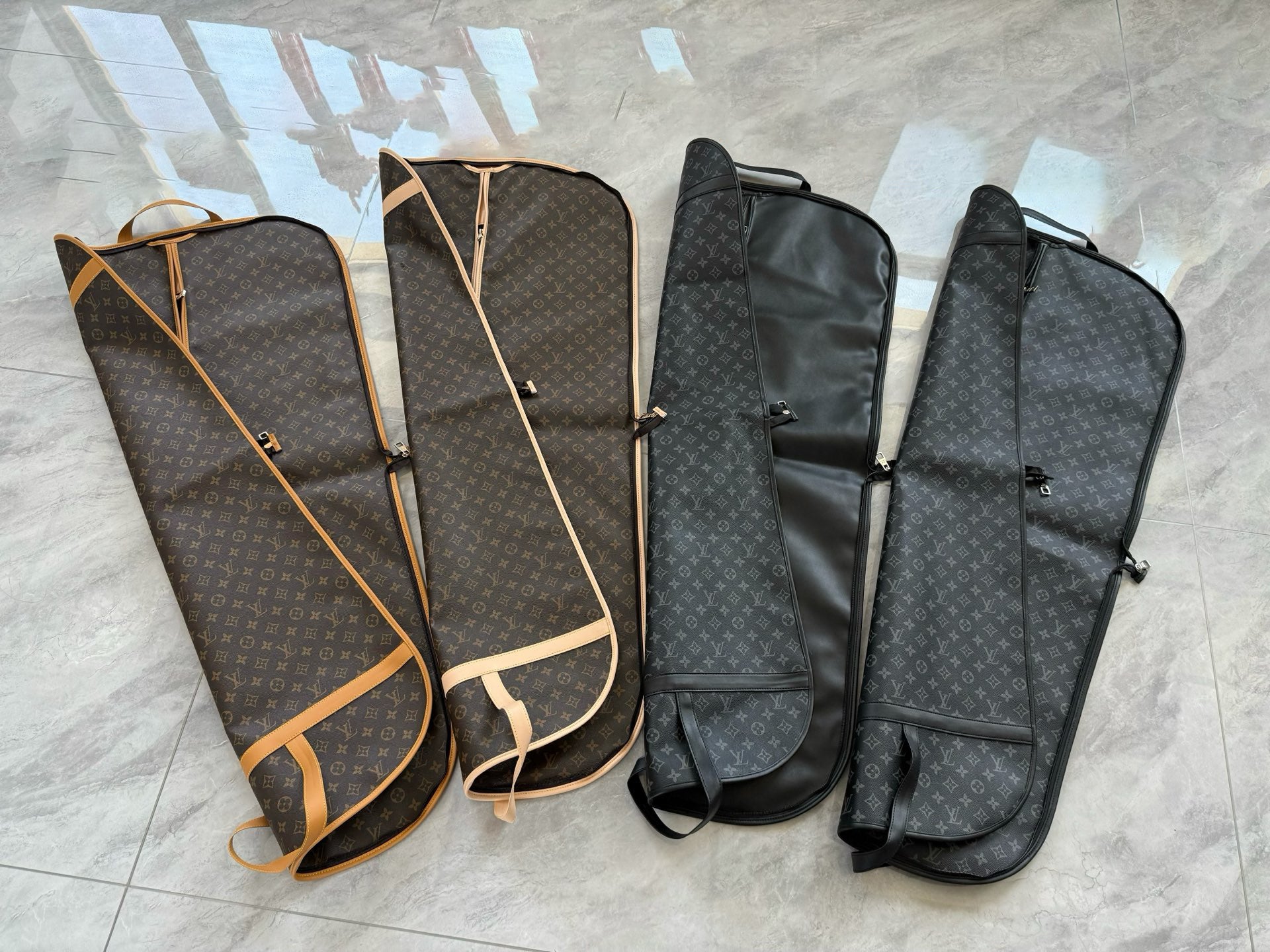CUSTOM LV GARMENT BAG