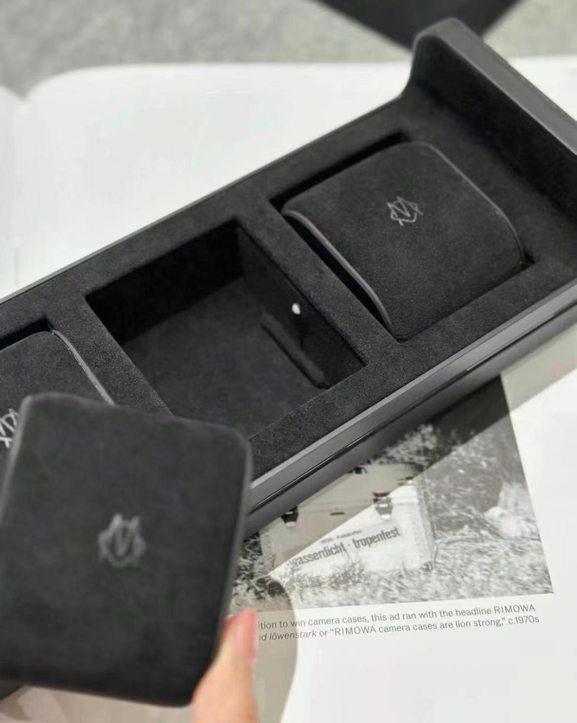 RIMOWA ALUMINIUM WATCH CASE