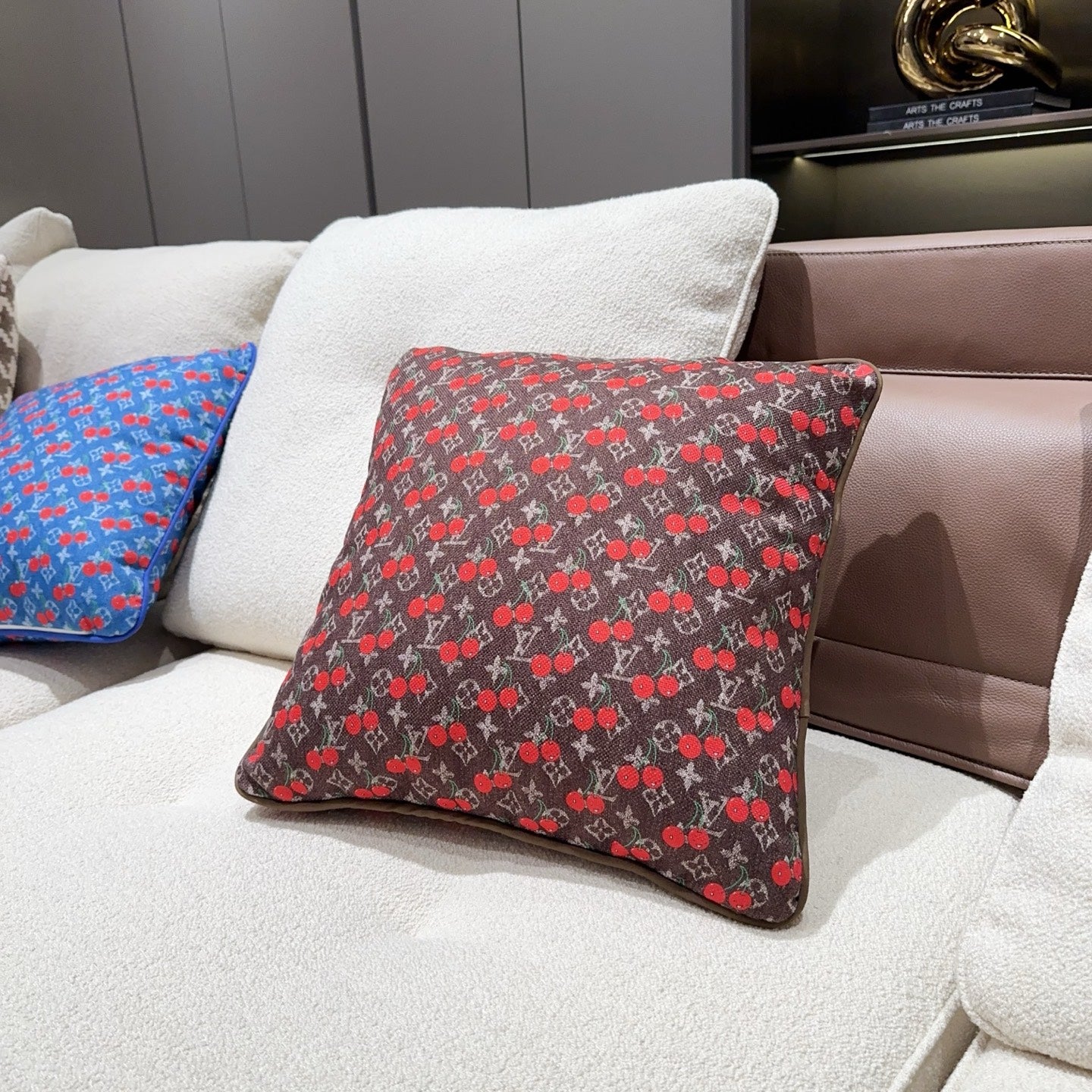 LV CHERRY PILLOW 2.0