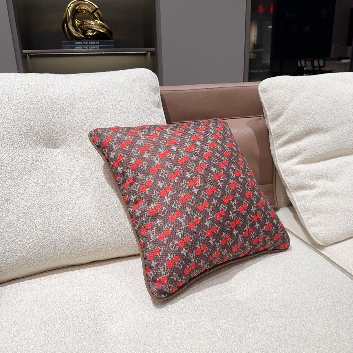 LV CHERRY PILLOW 2.0