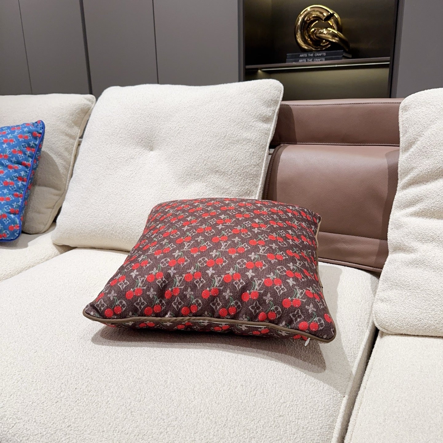 LV CHERRY PILLOW 2.0