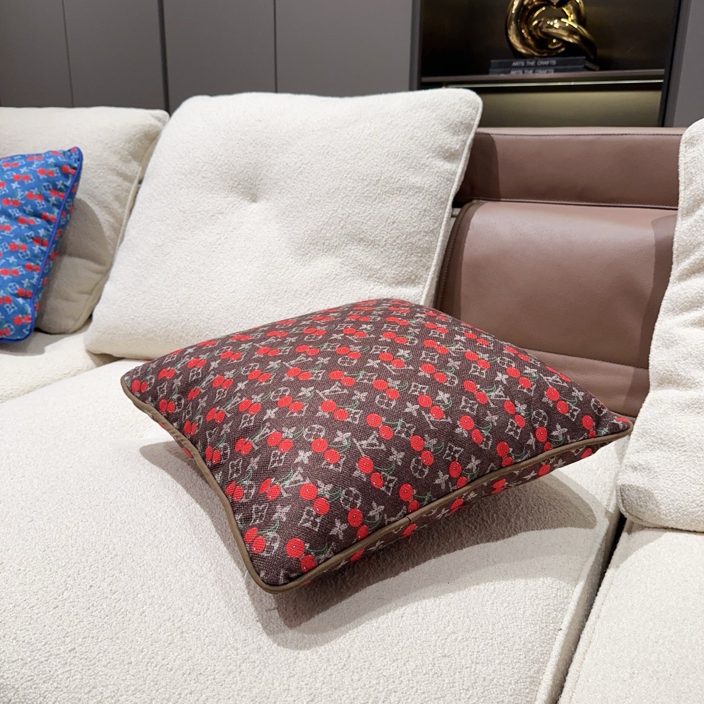 LV CHERRY PILLOW 2.0