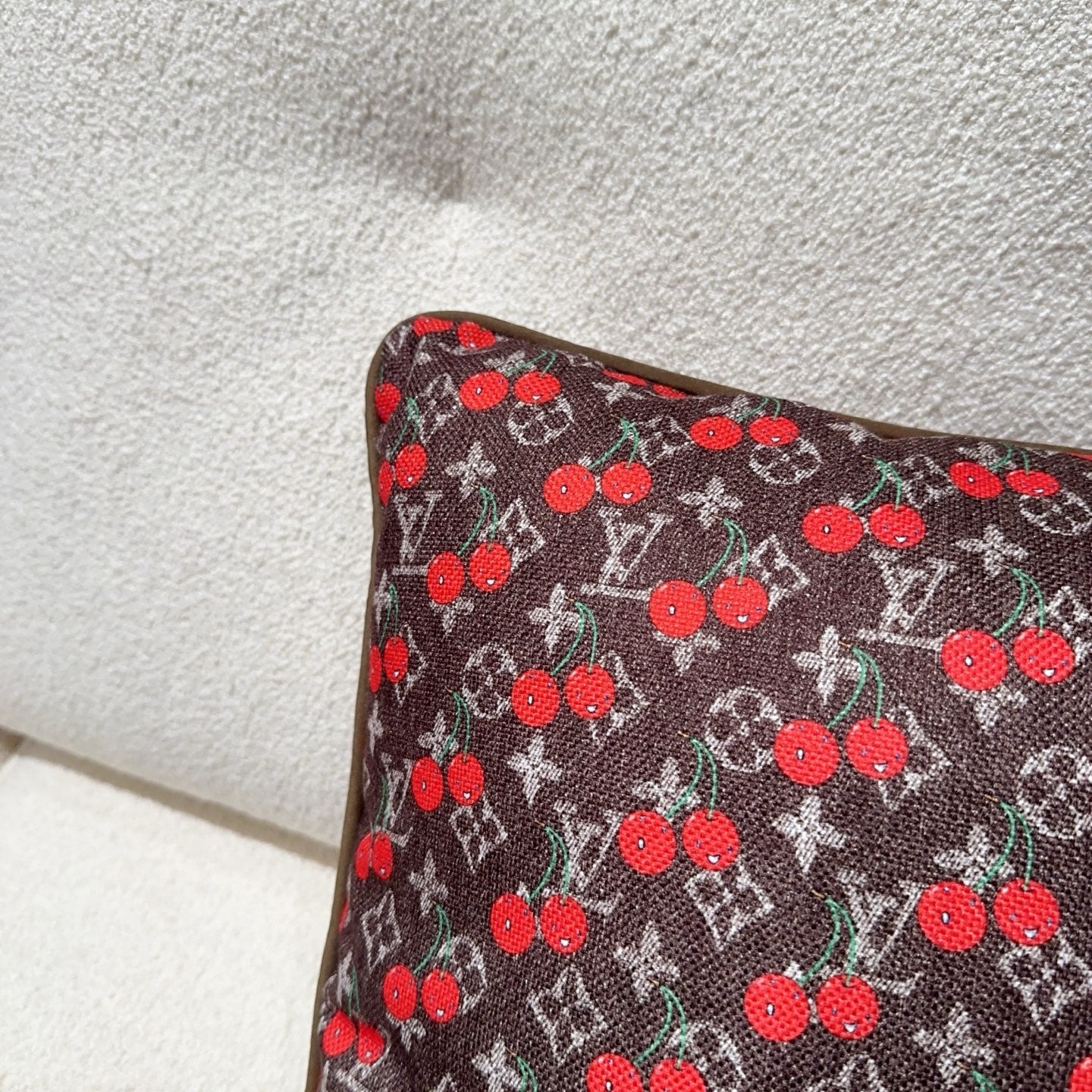LV CHERRY PILLOW 2.0