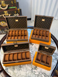 CUSTOM LV WATCH BOX (WOOD)