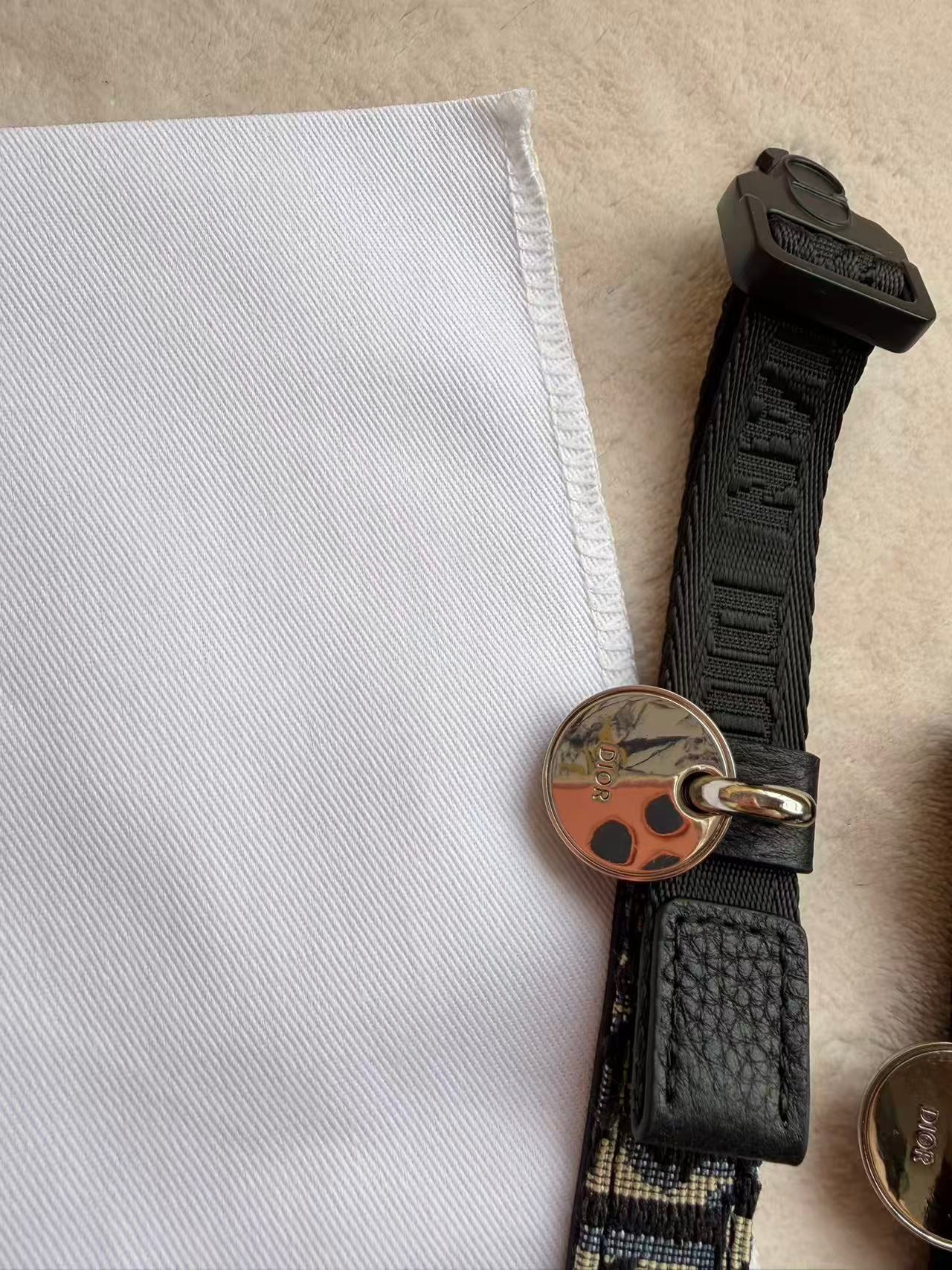 CHRISTIAN DOG COLLAR AND LEASH