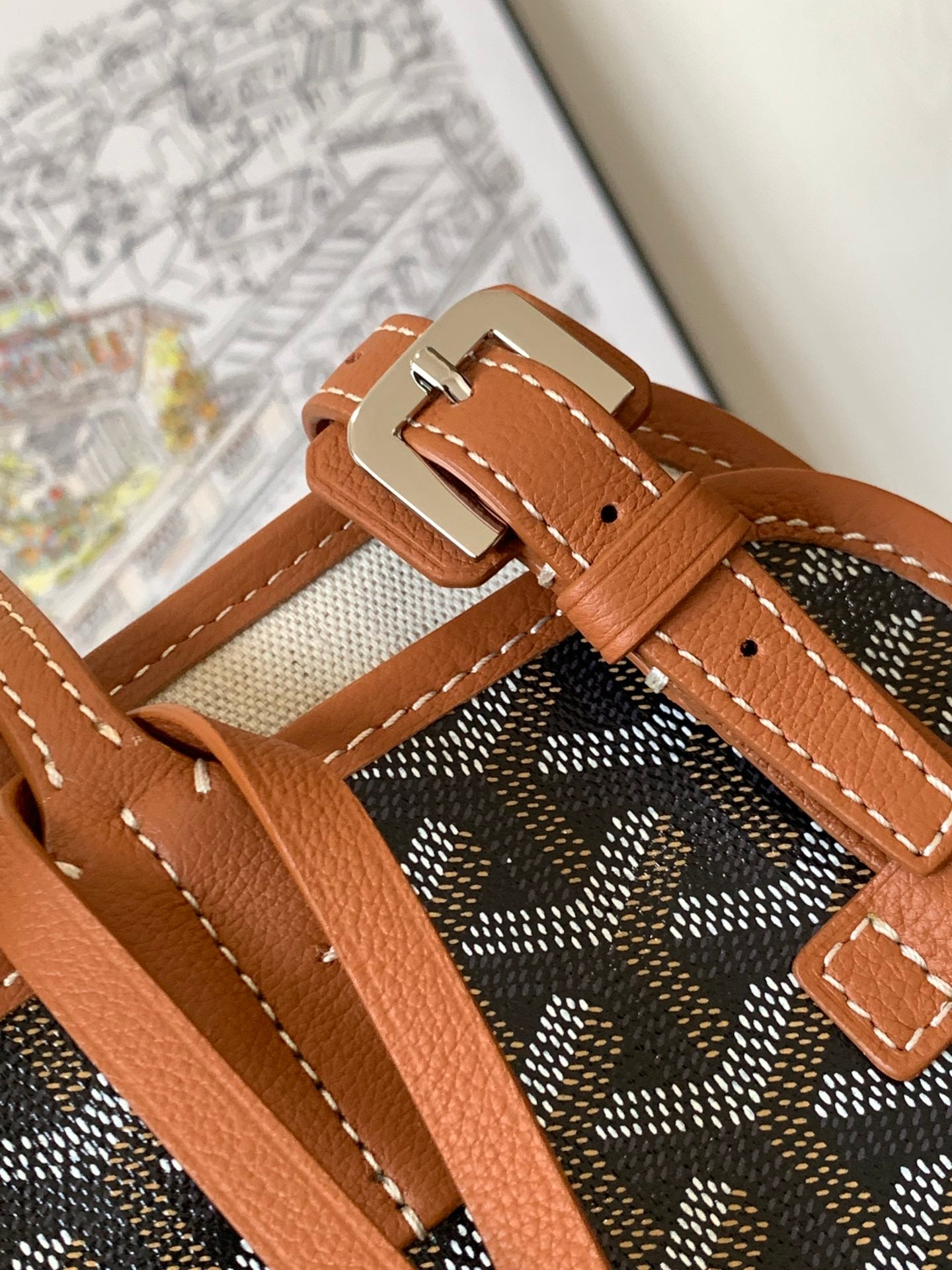 GOYARD PET BAG
