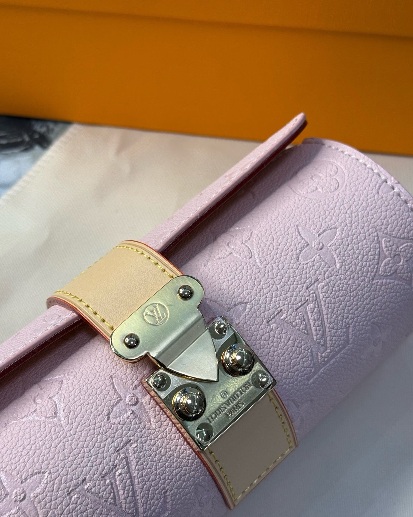 LV MONOGRAM JEWELRY CASE (PINK)