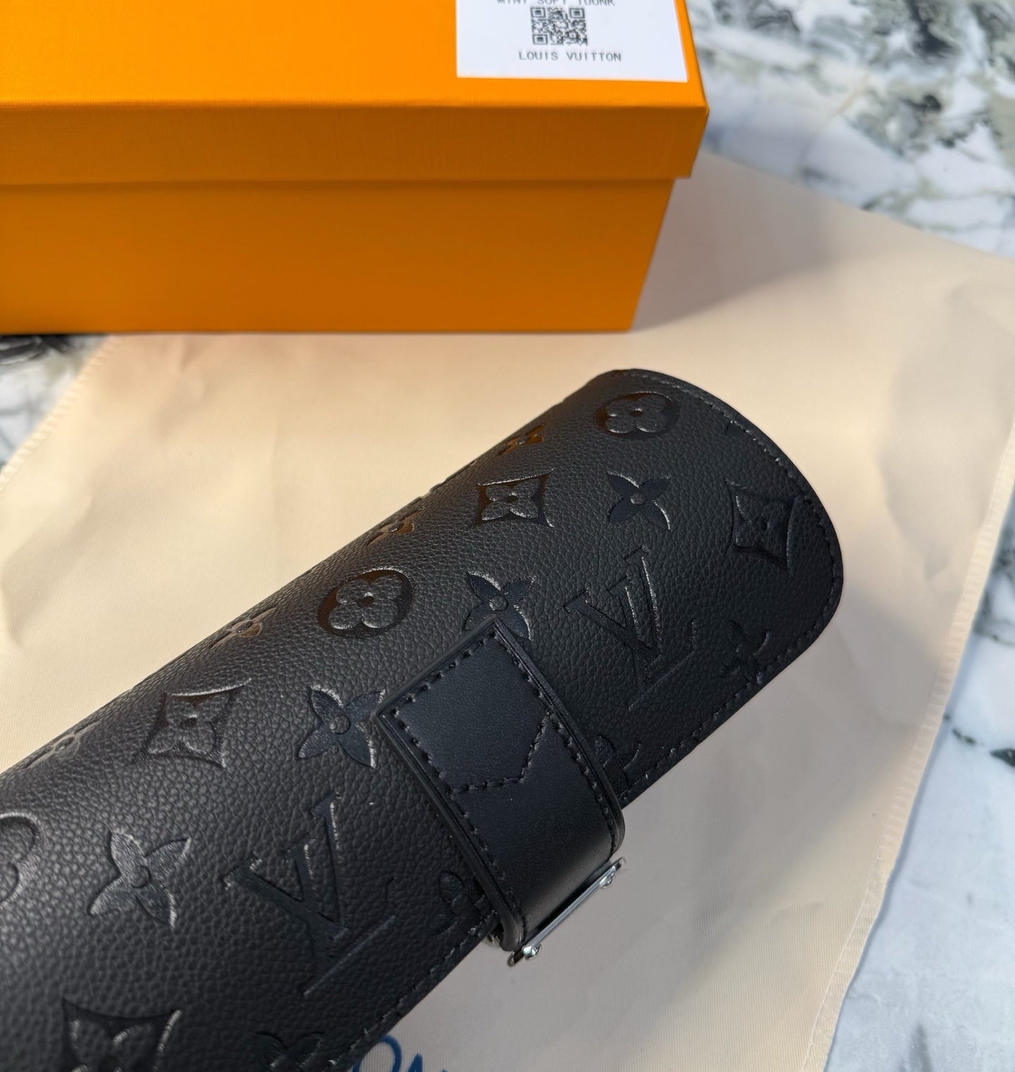 LV MONOGRAM JEWELRY CASE (TRIPLE BLACK)