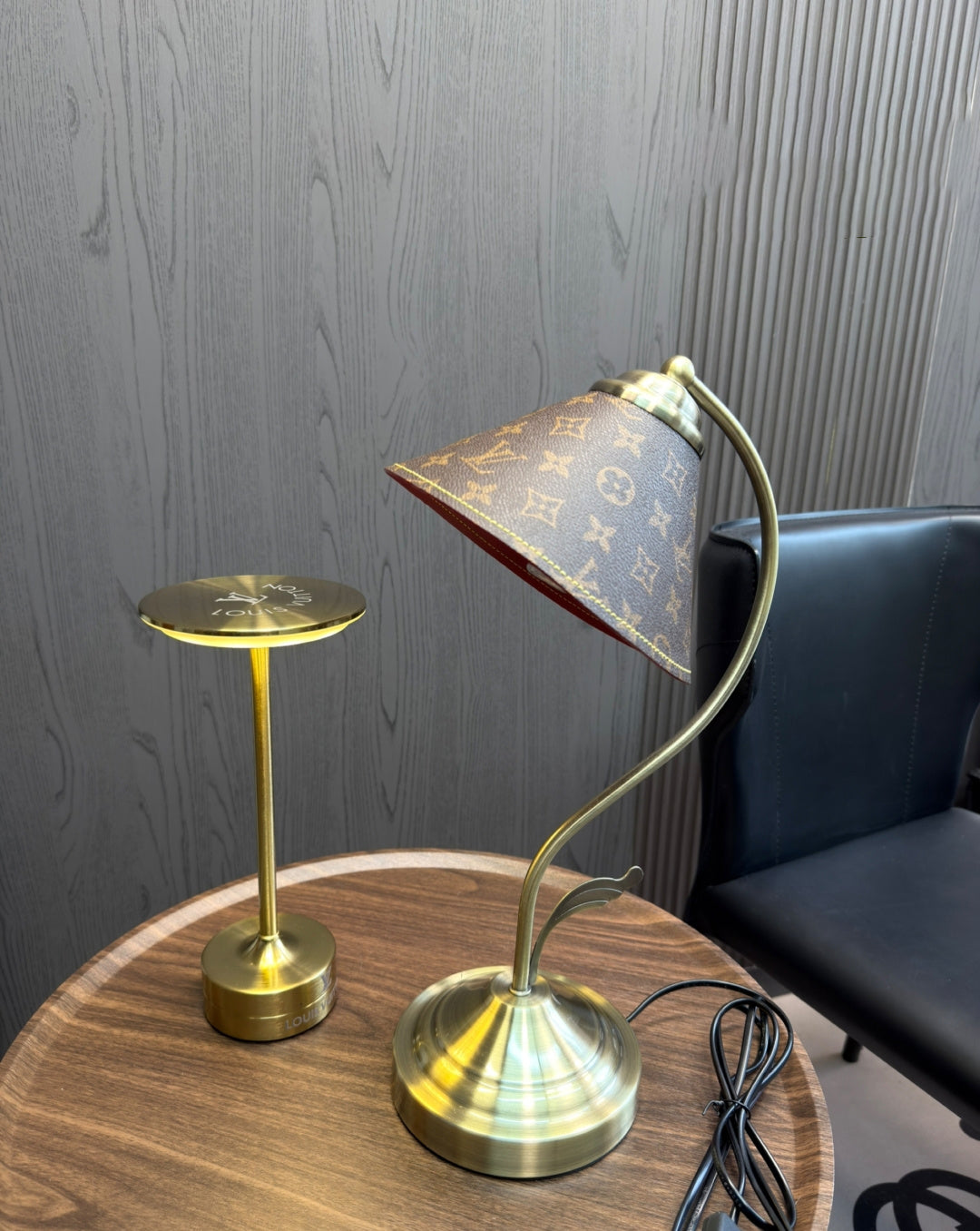 CUSTOM LV BEDSIDE LAMP