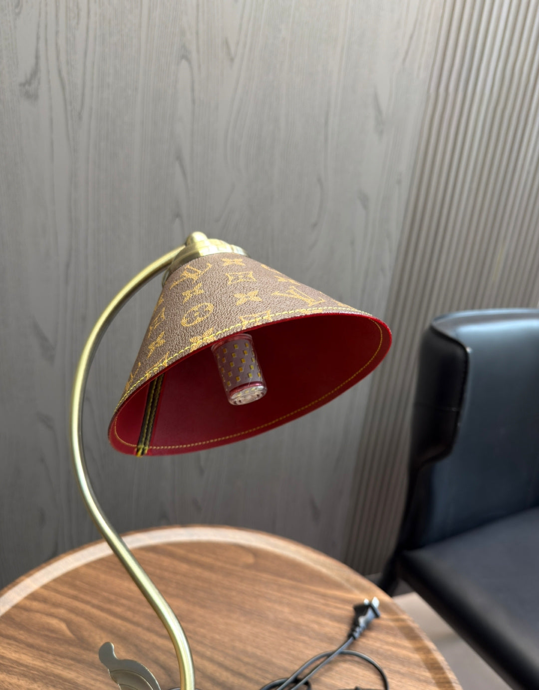 CUSTOM LV BEDSIDE LAMP