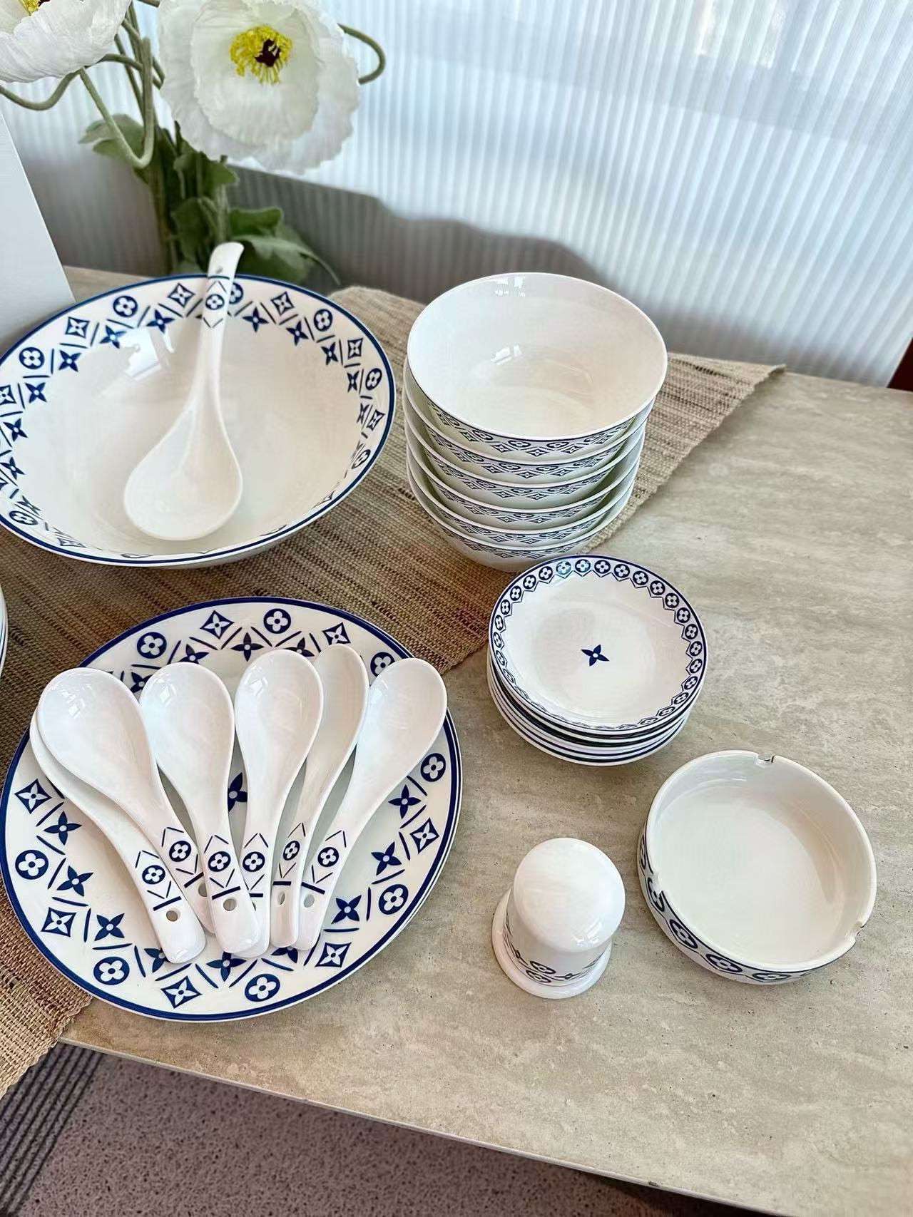 CUSTOM LV DINING TABLEWARE SET 2.0