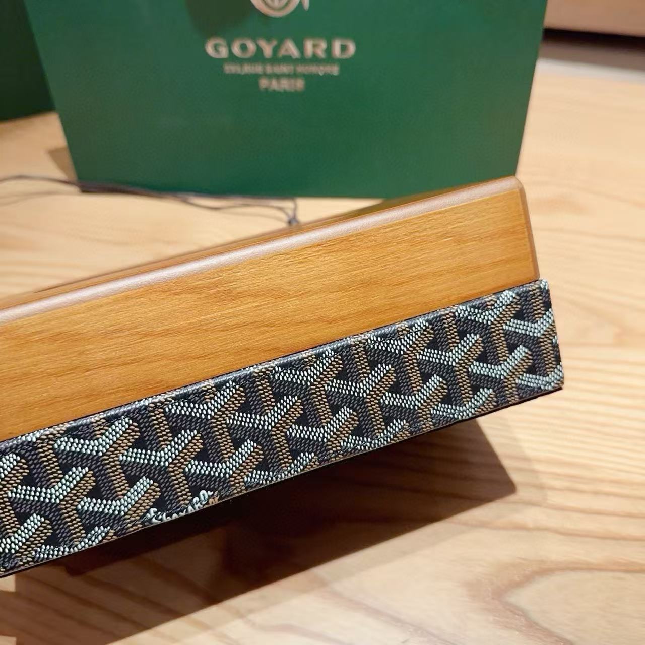 GOYARD TISSUE BOX COVER