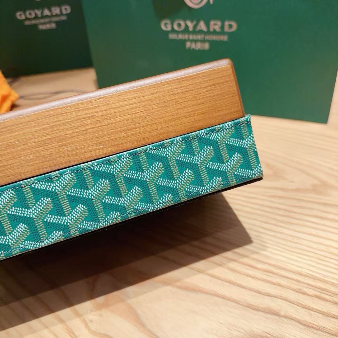 GOYARD TISSUE BOX COVER