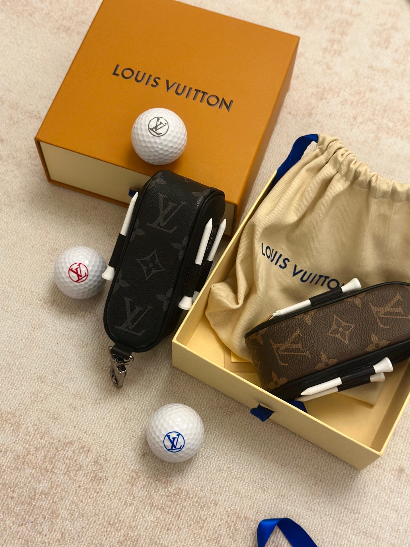 CUSTOM LV GOLF BALL KIT