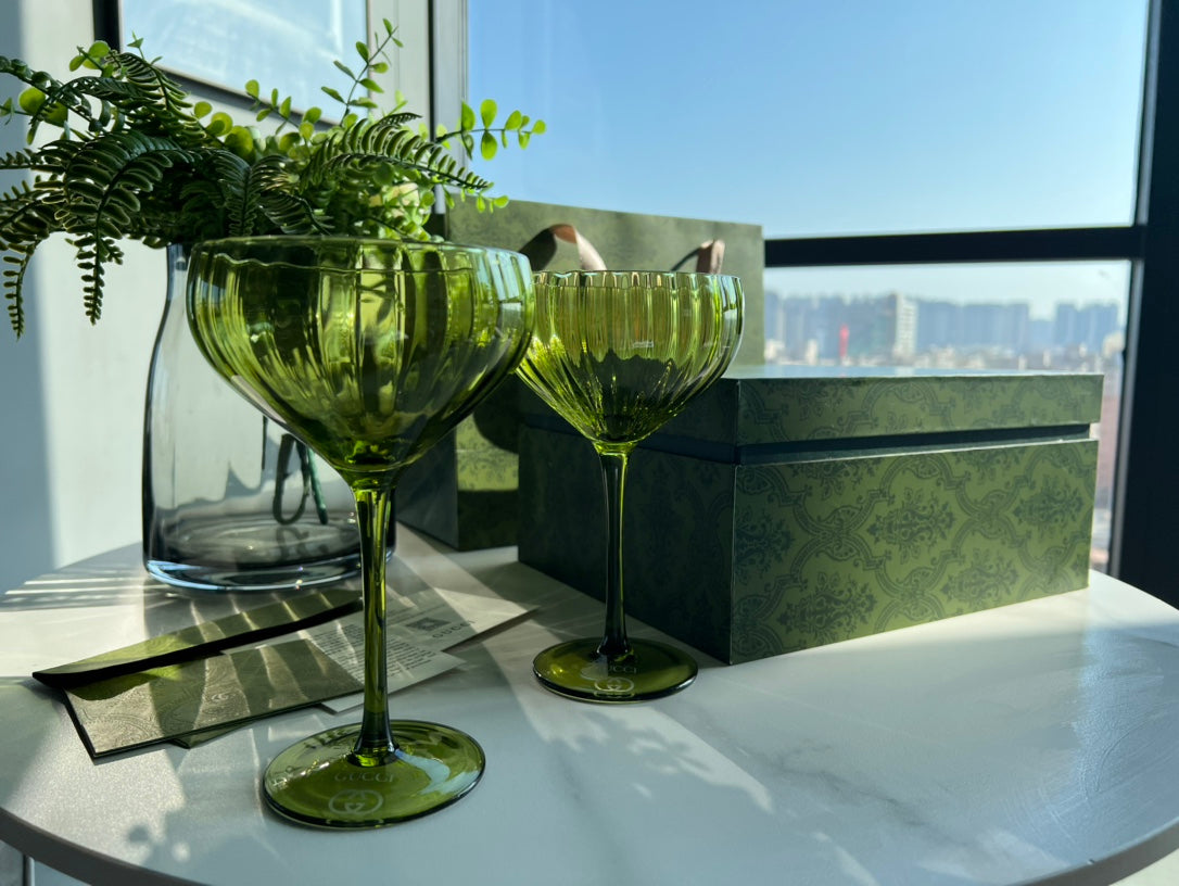GUCCI COCKTAIL GLASS SET