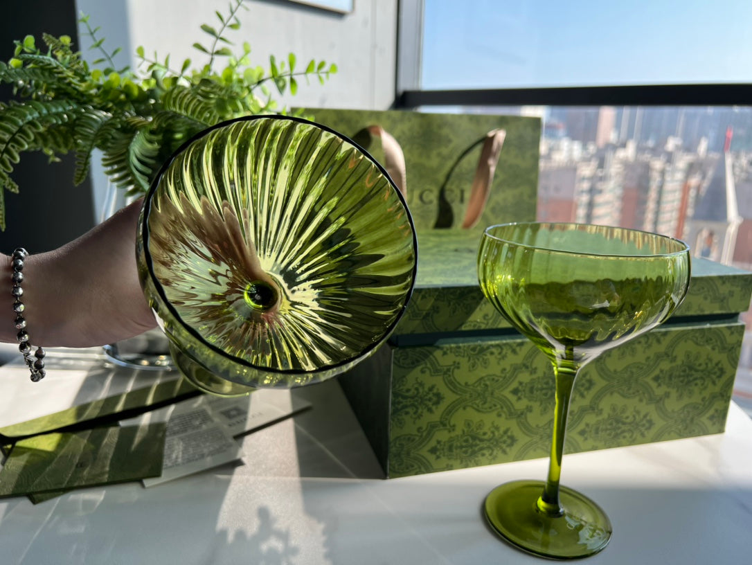 GUCCI COCKTAIL GLASS SET