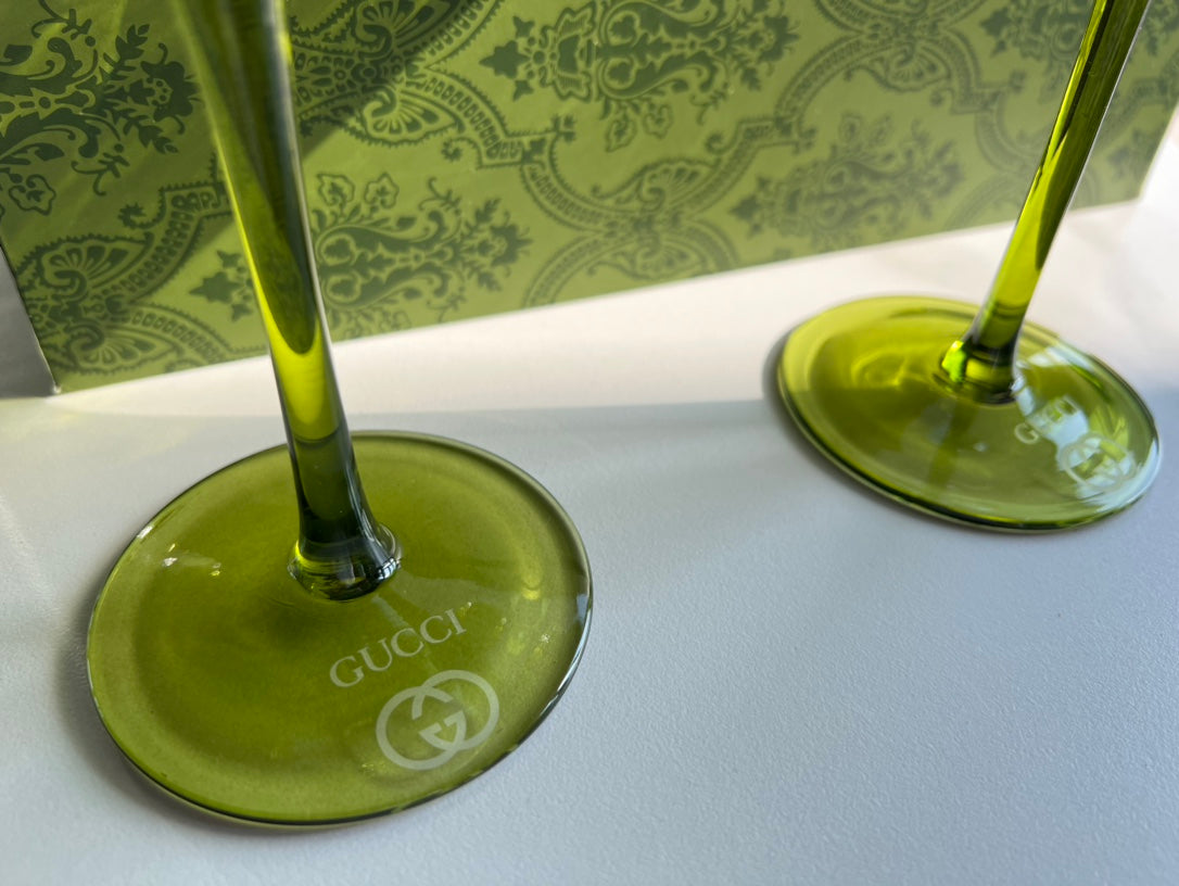 GUCCI COCKTAIL GLASS SET