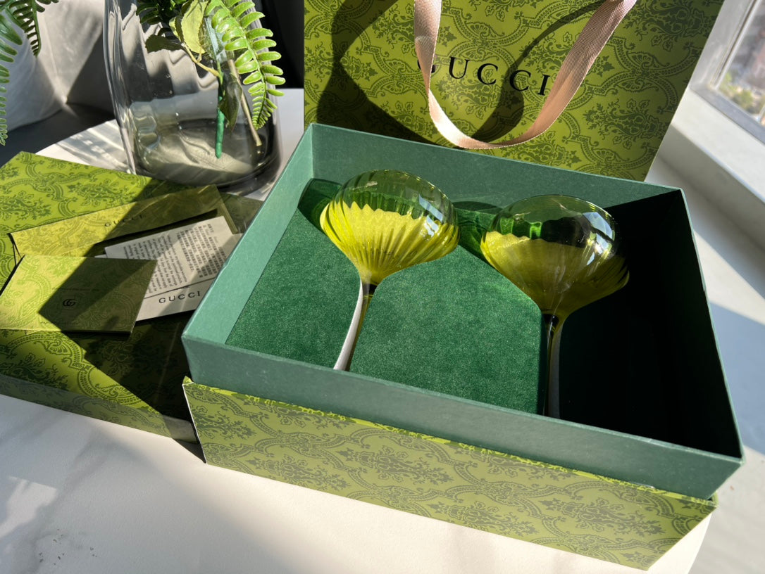 GUCCI COCKTAIL GLASS SET