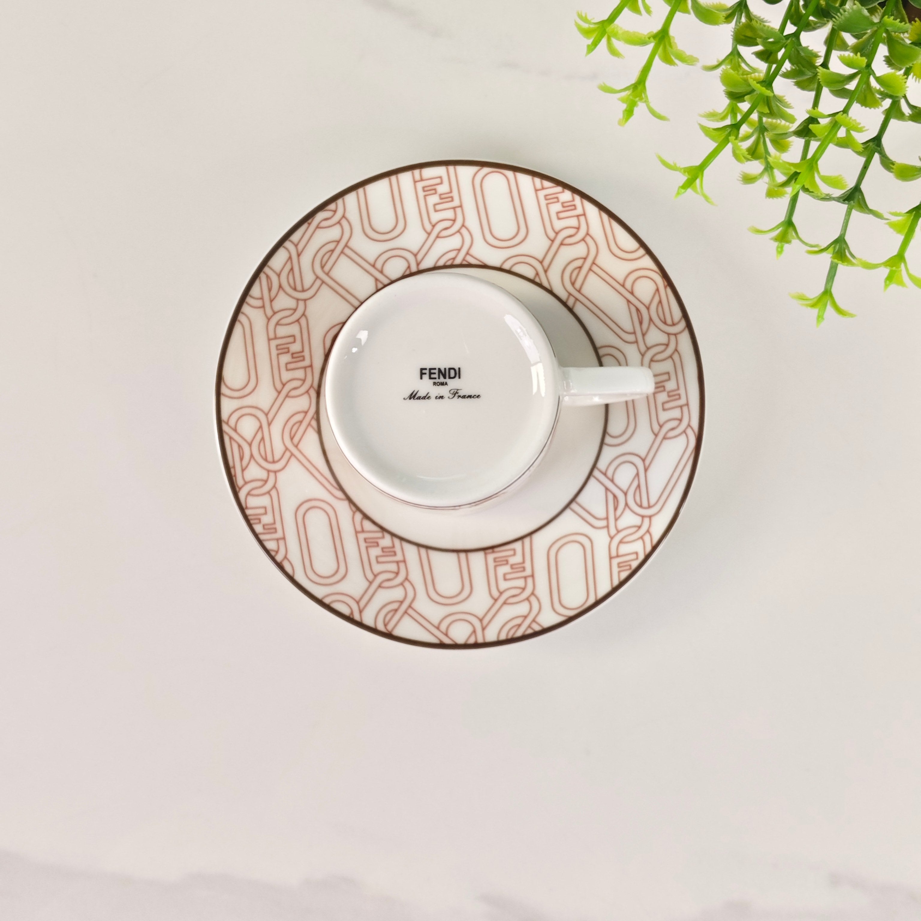 FENDI TEA CUP SET 2.0