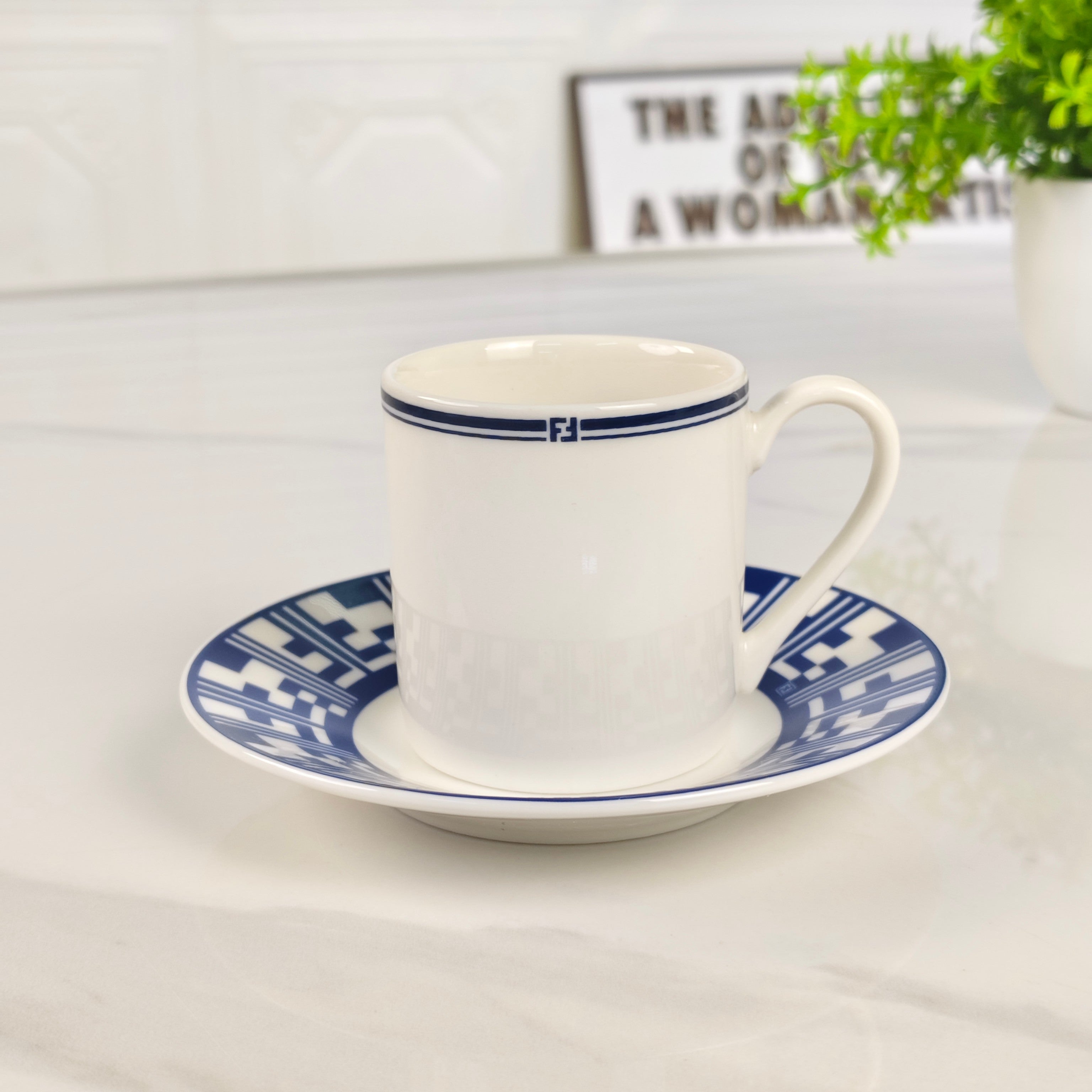 FENDI TEA CUP SET 1.0