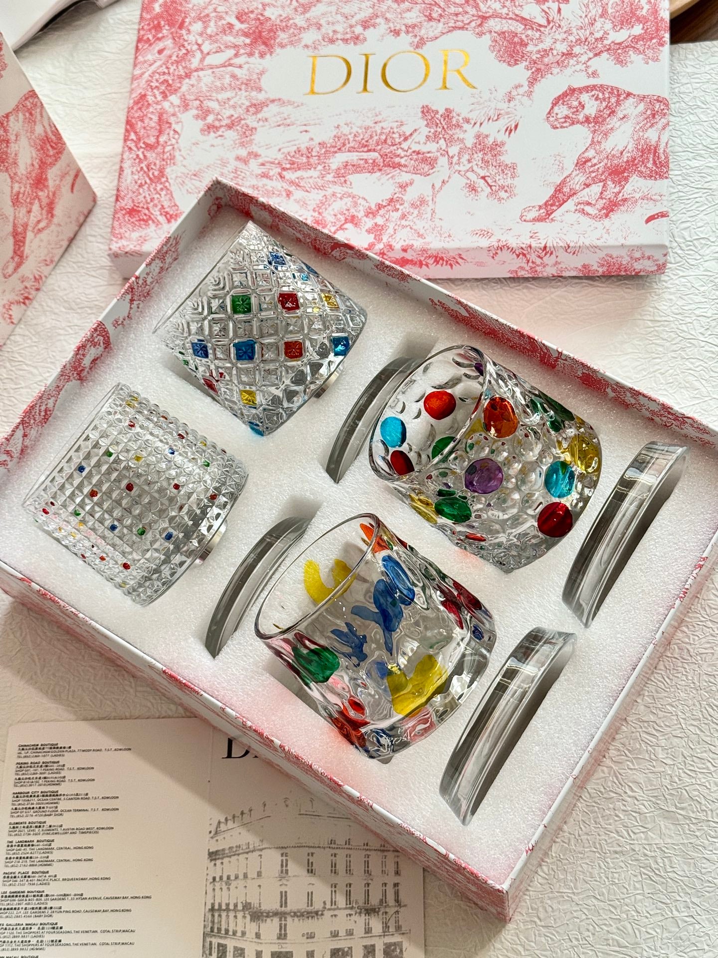 CHRISTIAN 4 ROTATING GLASS SET 2.0