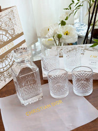 CHRISTIAN WHISKEY DECANTER SET