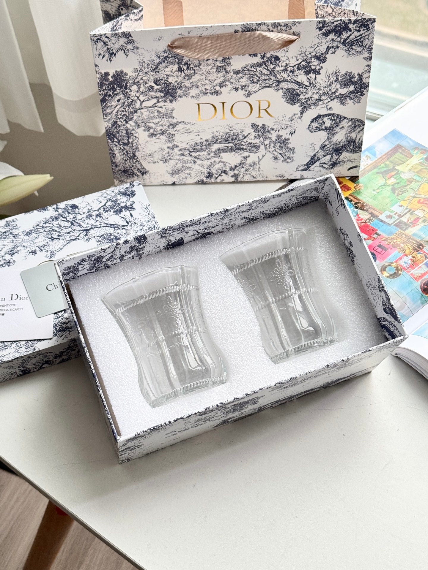 CHRISTIAN 2 GLASS CUP SET 2.0