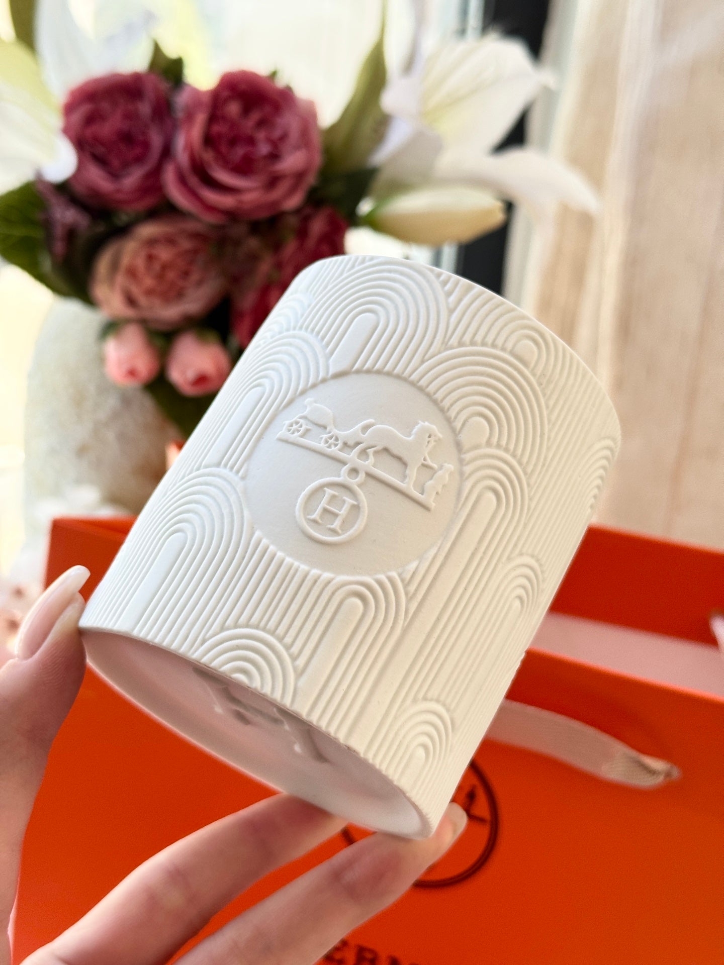 HERMES SCENTED CANDLES SET 2.0
