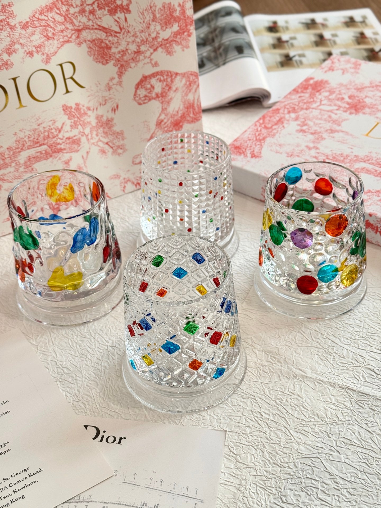 CHRISTIAN 4 ROTATING GLASS SET 2.0