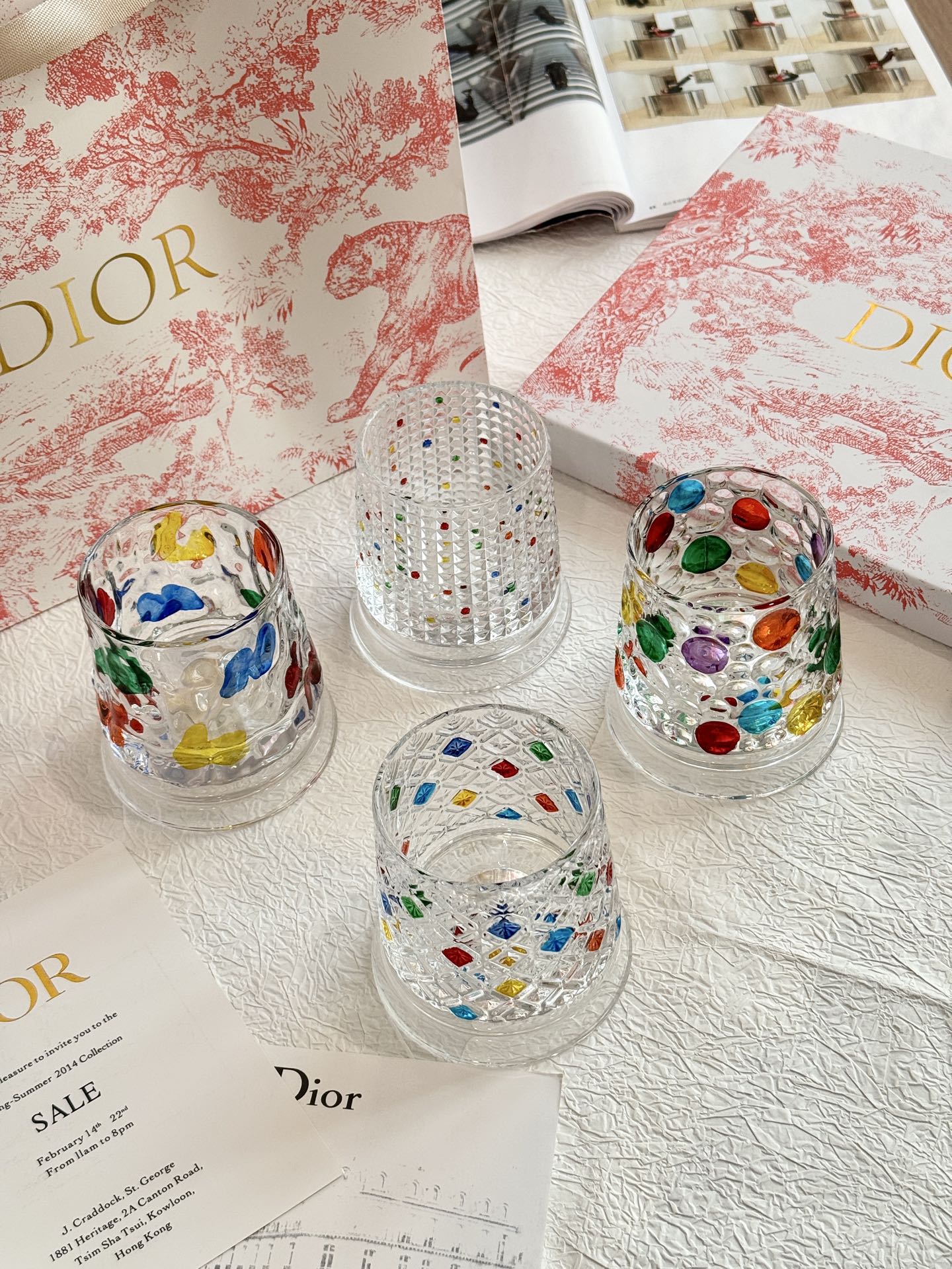 CHRISTIAN 4 ROTATING GLASS SET 2.0