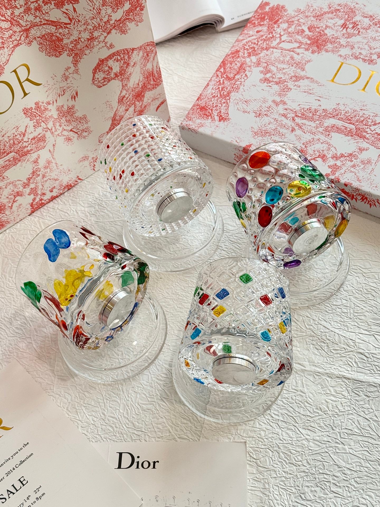 CHRISTIAN 4 ROTATING GLASS SET 2.0