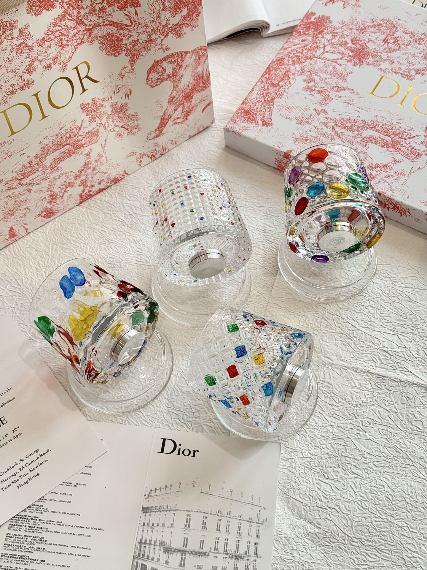 CHRISTIAN 4 ROTATING GLASS SET 2.0