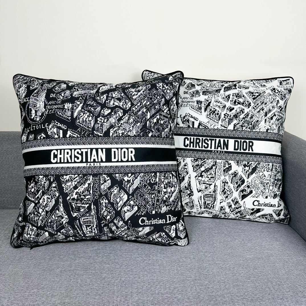 CHRISTIAN PLAN DE PARIS PILLOW