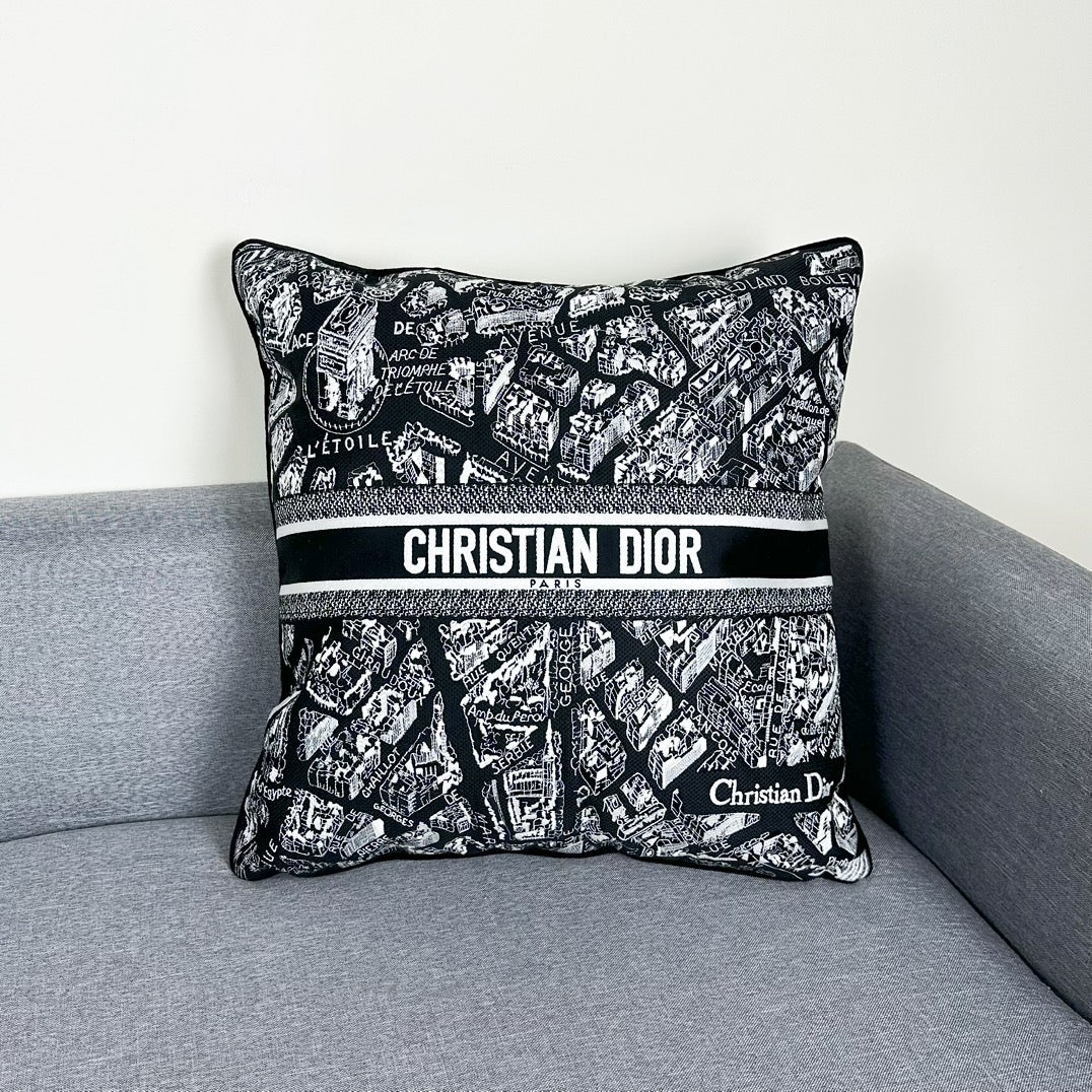 CHRISTIAN PLAN DE PARIS PILLOW