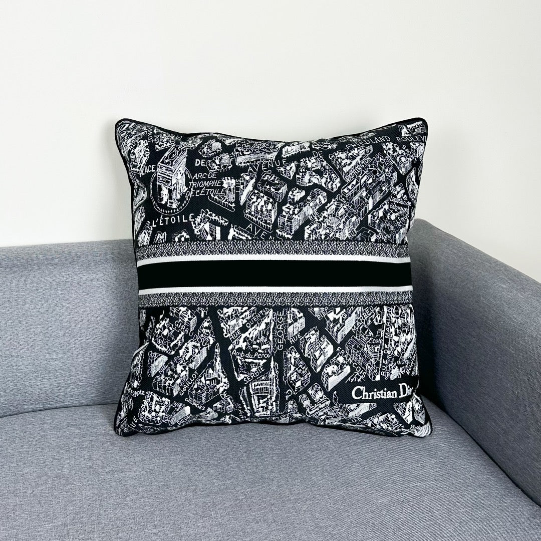 CHRISTIAN PLAN DE PARIS PILLOW