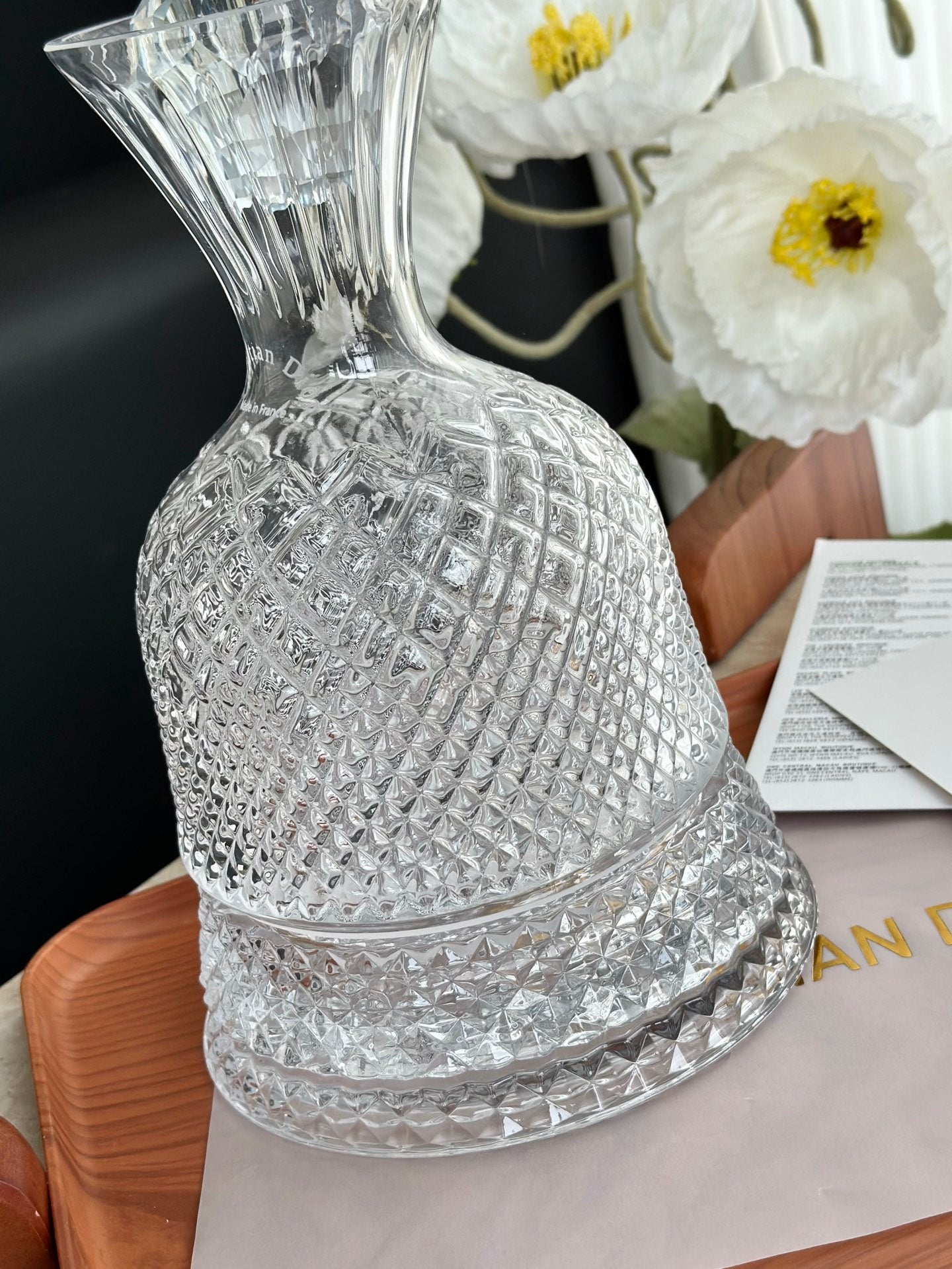 CHRISTIAN WINE DECANTER
