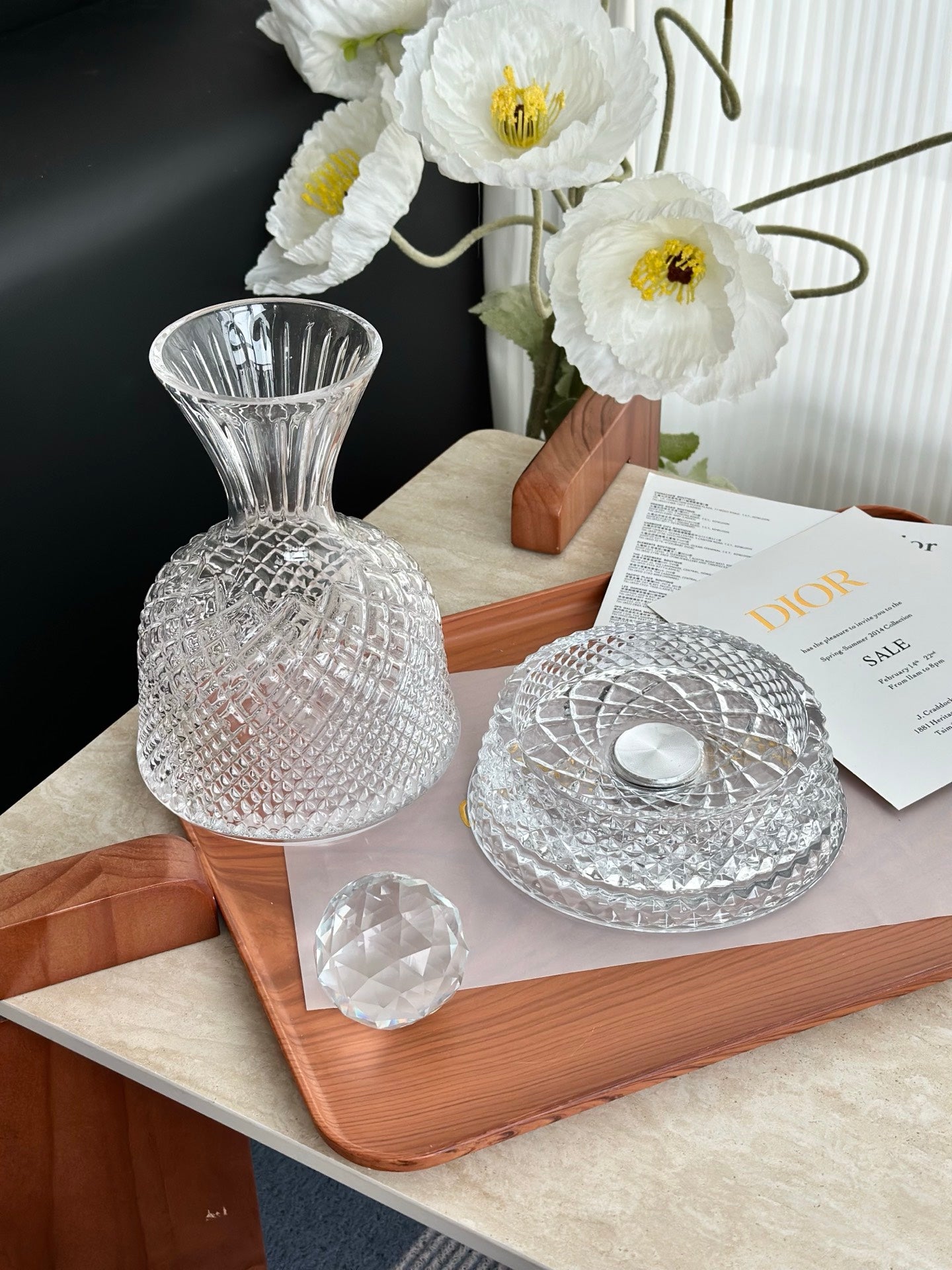 CHRISTIAN WINE DECANTER