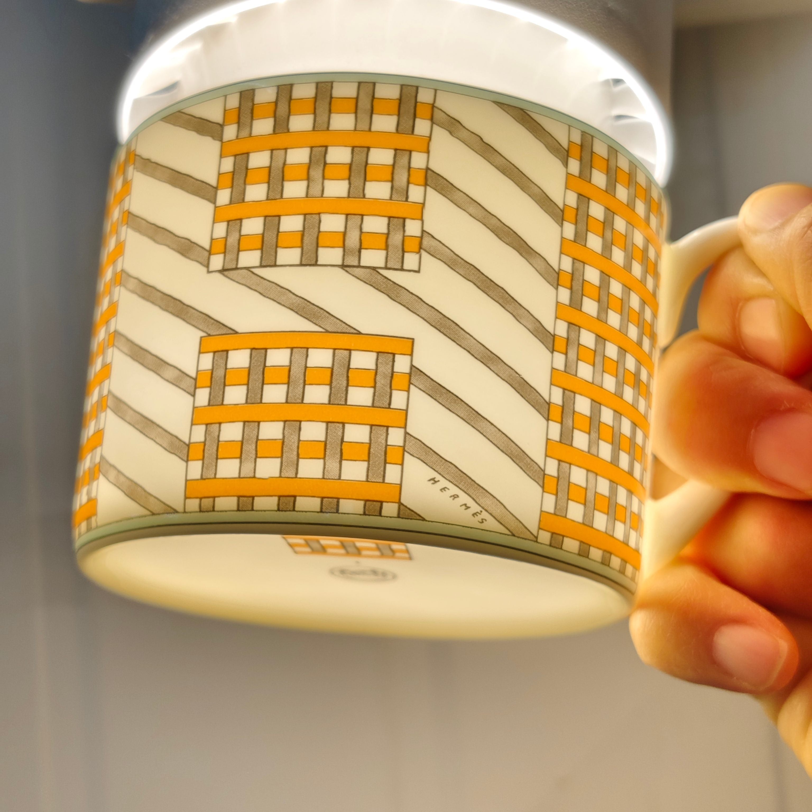 HERMES TEA CUP SET