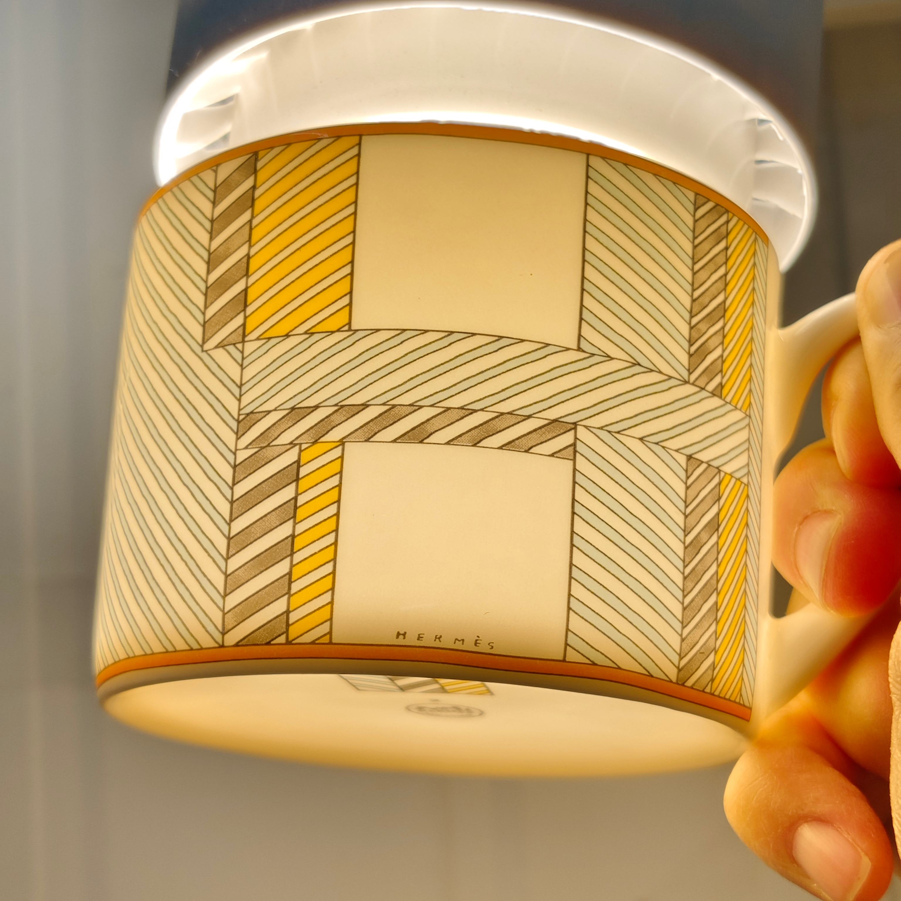 HERMES TEA CUP SET