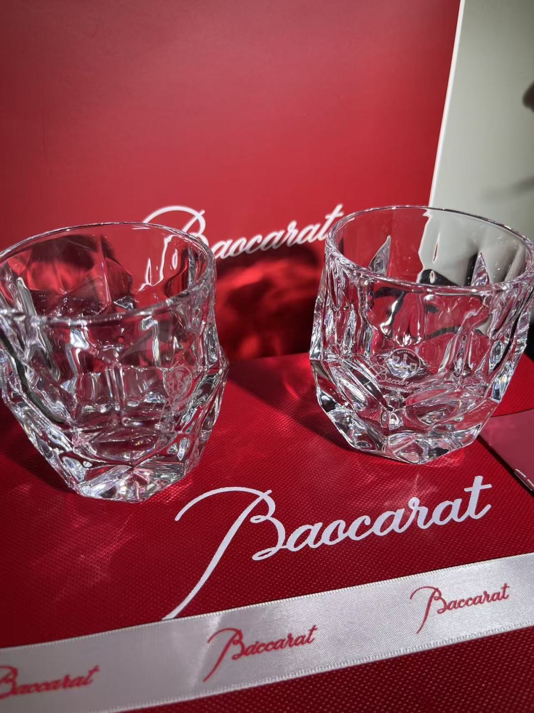 BACCARAT 2 GLASS SET