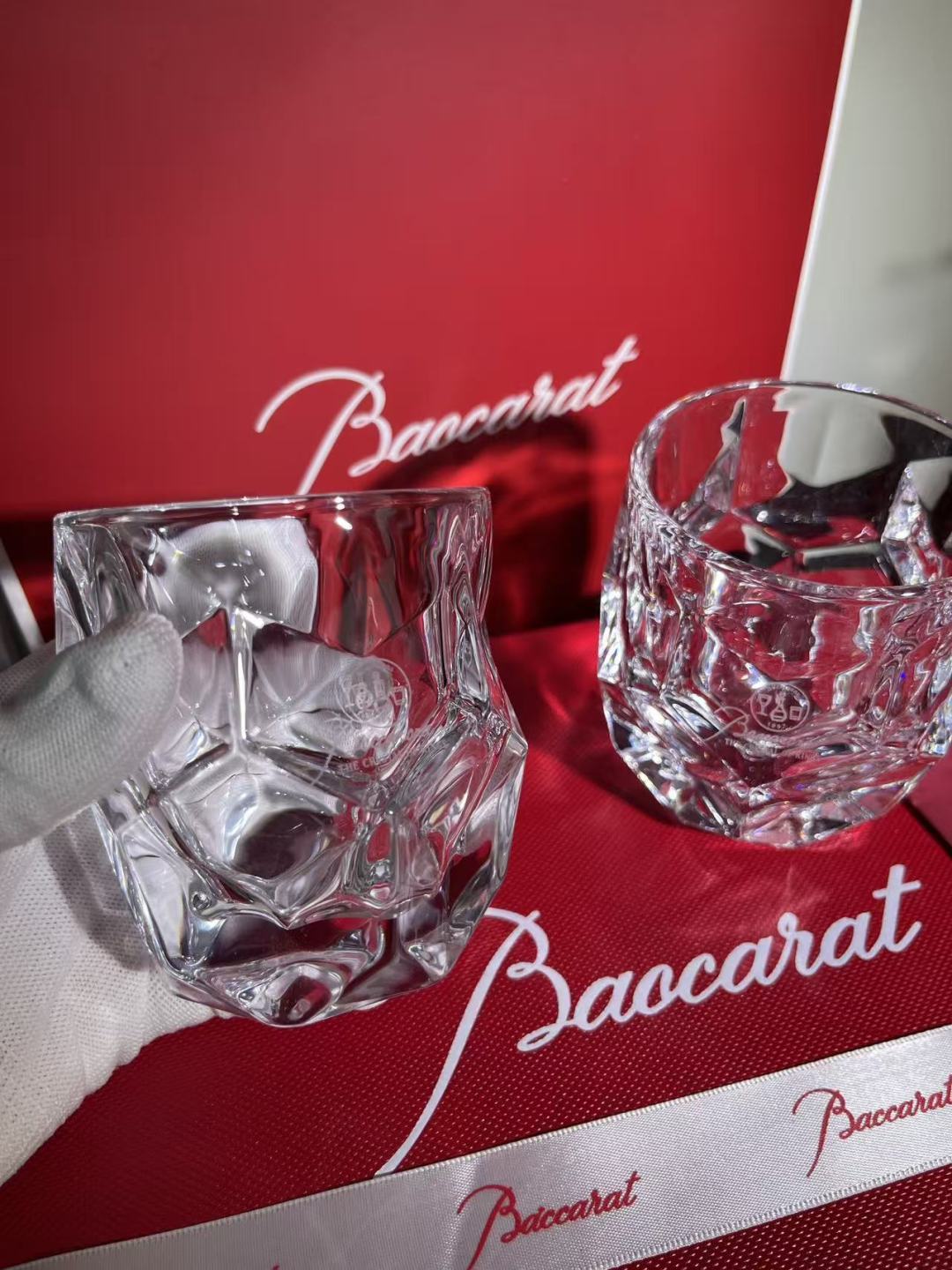 BACCARAT 2 GLASS SET