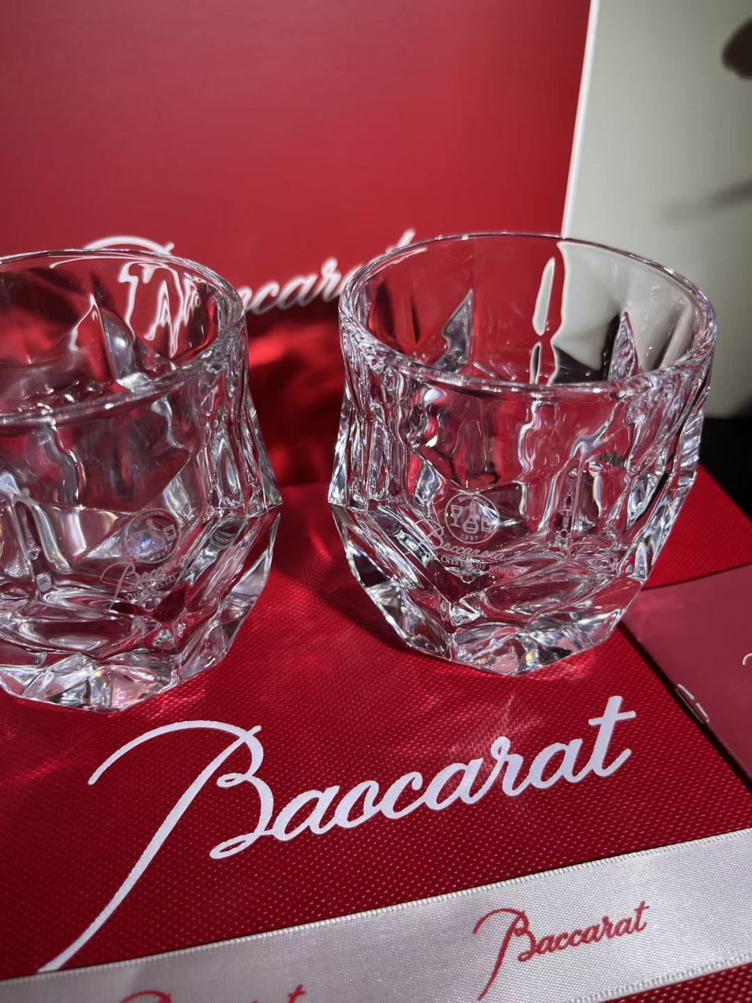 BACCARAT 2 GLASS SET
