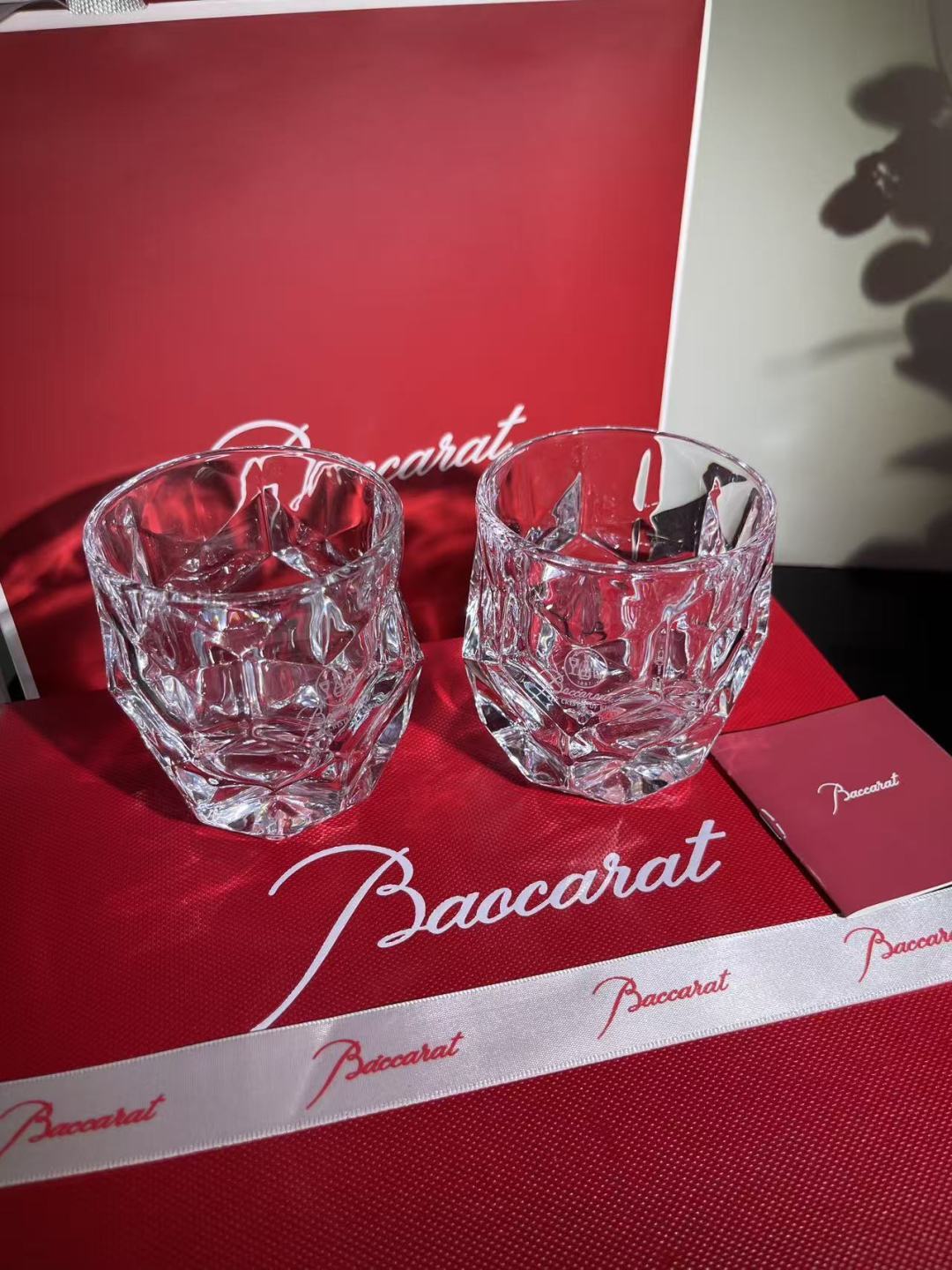 BACCARAT 2 GLASS SET