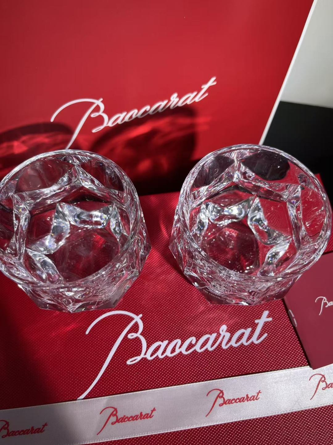 BACCARAT 2 GLASS SET