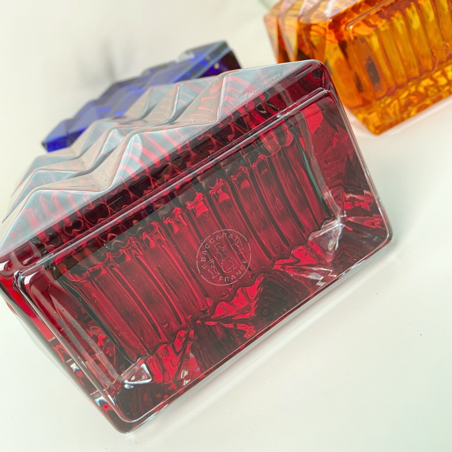 BACCARAT LOUXOR RECTANGLE FLOWER VASE