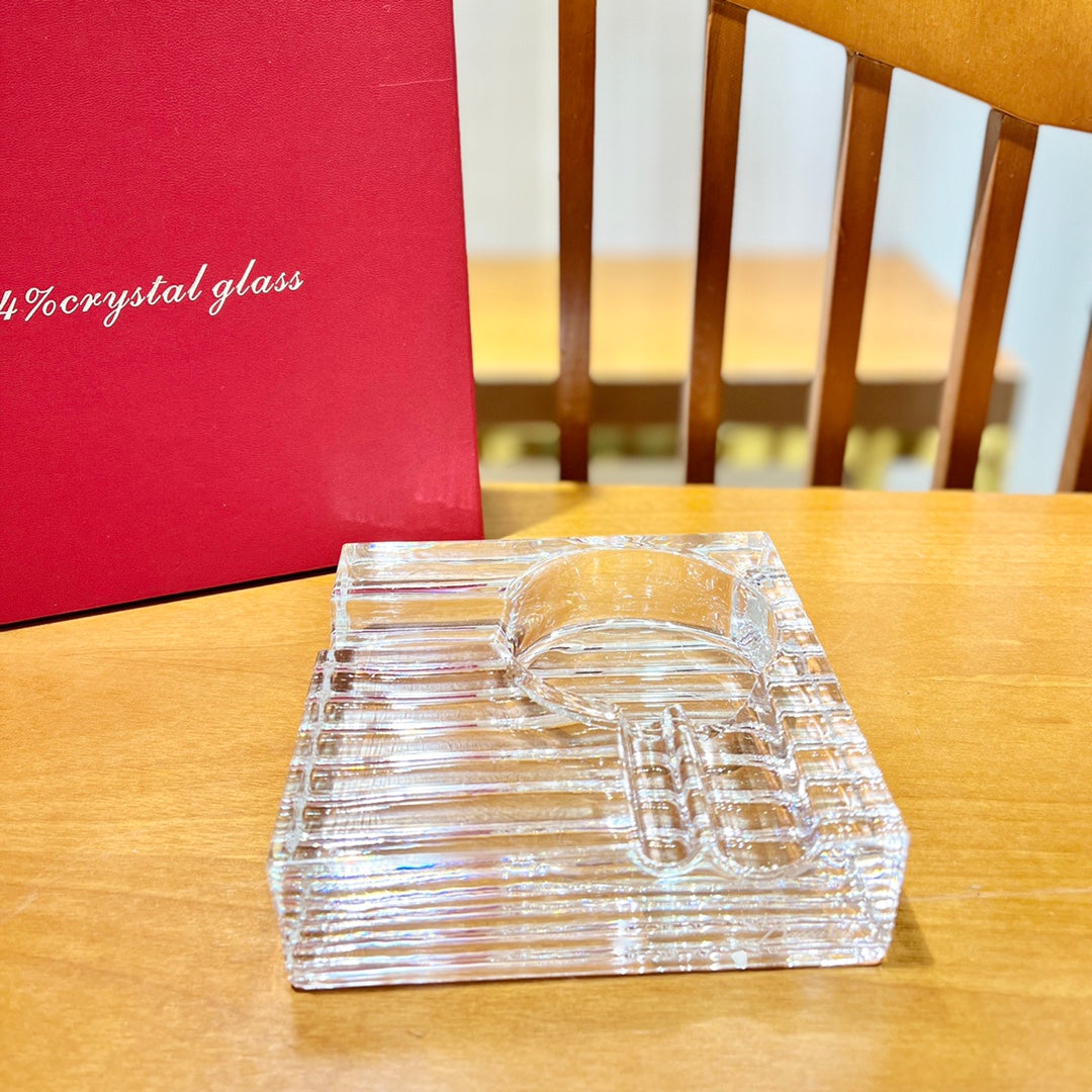 BACCARAT CRYSTAL ASHTRAY