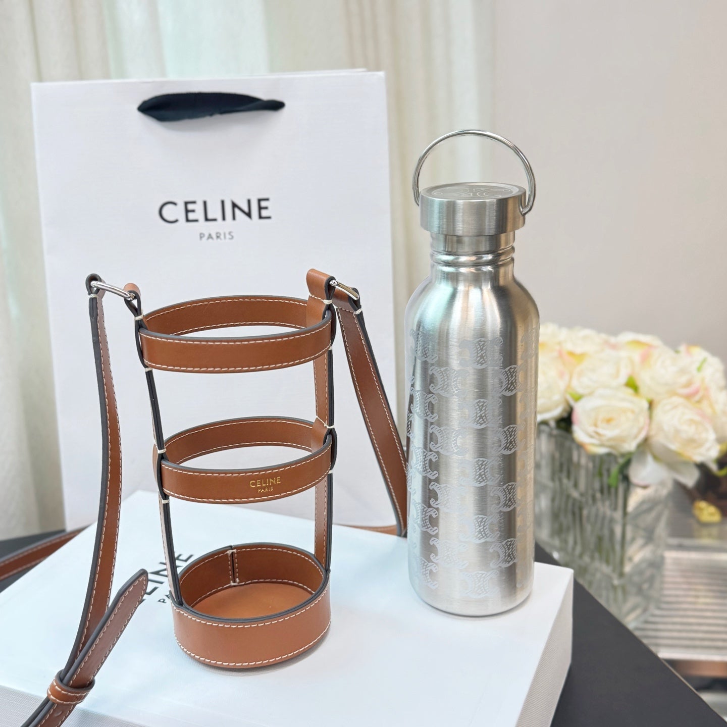 CELINE TRIOMPHE STEEL BOTTLE