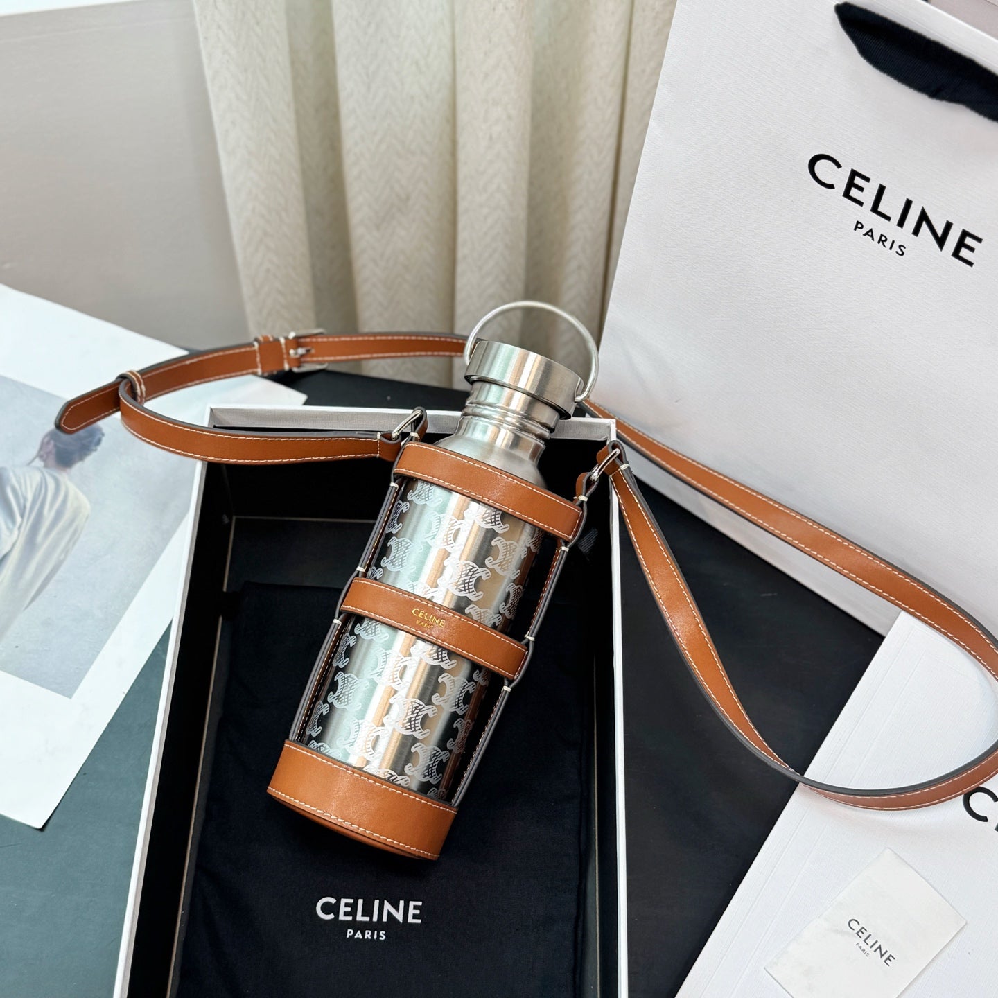 CELINE TRIOMPHE STEEL BOTTLE