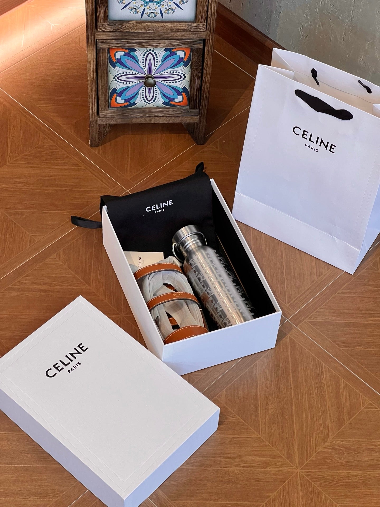 CELINE TRIOMPHE STEEL BOTTLE