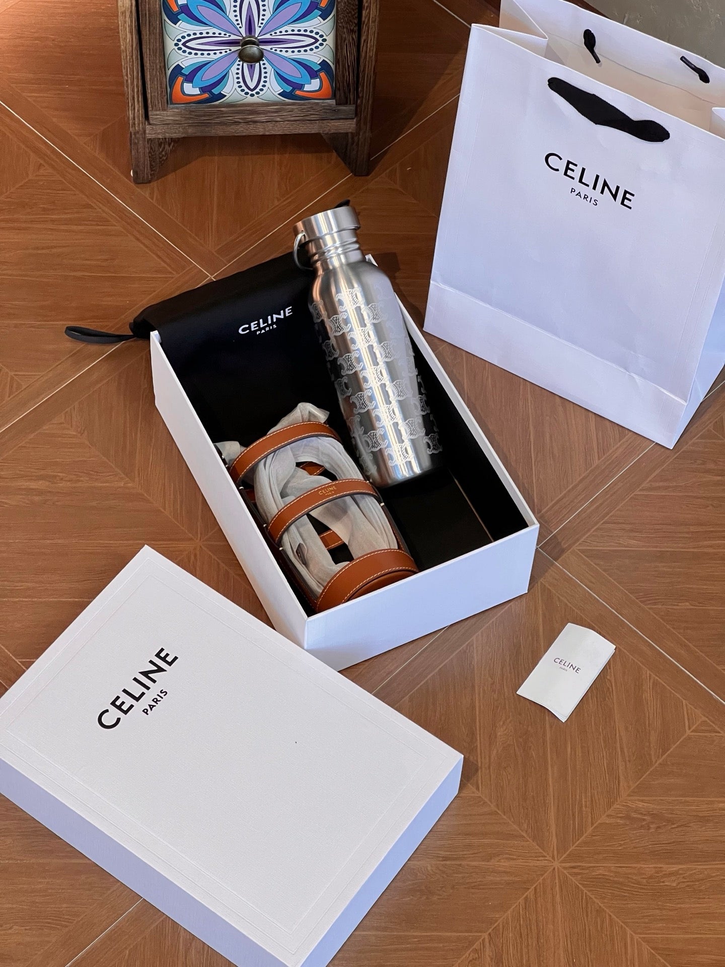 CELINE TRIOMPHE STEEL BOTTLE